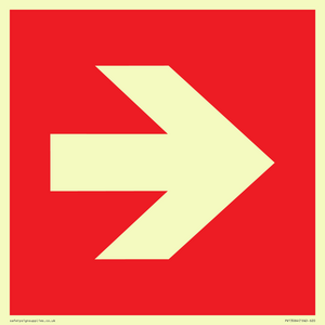 Right arrow (white on red background)